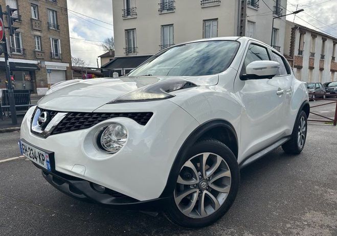 Nissan Juke 1.6l 117ch TEKNA XTRONIC bo�te automatiq Blanc de 2016