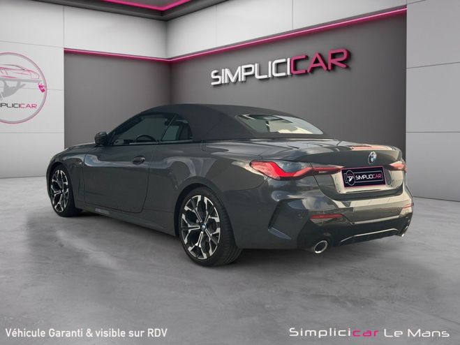BMW Serie 4 CABRIOLET G23 420d 190 ch BVA8 M Sport Gris de 2024