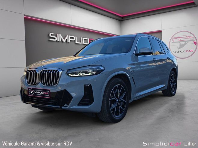 BMW X3 G01 LCI xDrive 30e 292ch BVA8 M Sport /  Bleu de 2021
