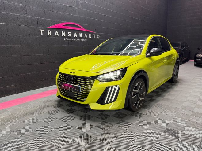 Peugeot 208 HYBRIDE 100 GT LINE Jaune de 2024