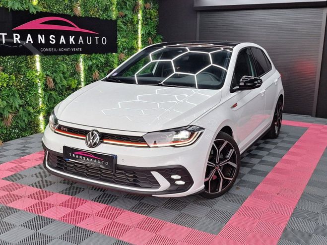 Volkswagen Polo 2.0l TSI 207 ch SS DSG7 GTI ~ Si�ges AV  Blanc de 2023