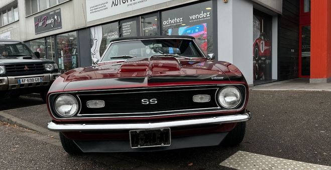 Chevrolet Camaro Cabriolet L30 327 CI Turbo Fire 5.4 L V8 Bordeaux de 1968