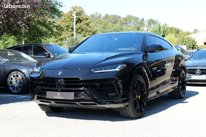 Cliquer pour voir la photo suivante Lamborghini Urus s 4.0 v8 666 ch français malus paye Noir de 2023