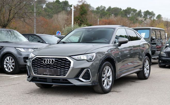 Cliquer pour voir la photo suivante Audi Q3 Sportback 35 TFSI 150 cv s line toit ouv Gris de 2020