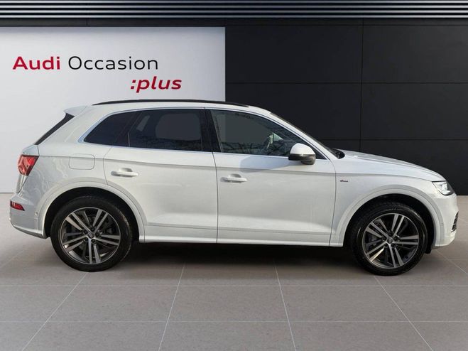 Audi Q5 55 TFSI e 367 S tronic 7 Quattro S line Blanc de 2020