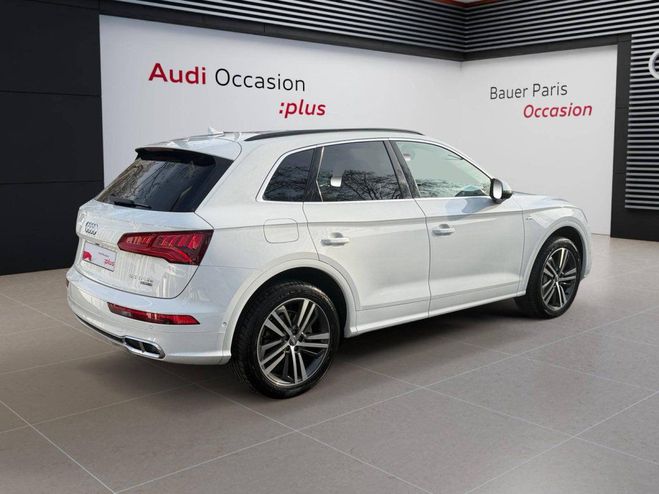 Audi Q5 55 TFSI e 367 S tronic 7 Quattro S line Blanc de 2020