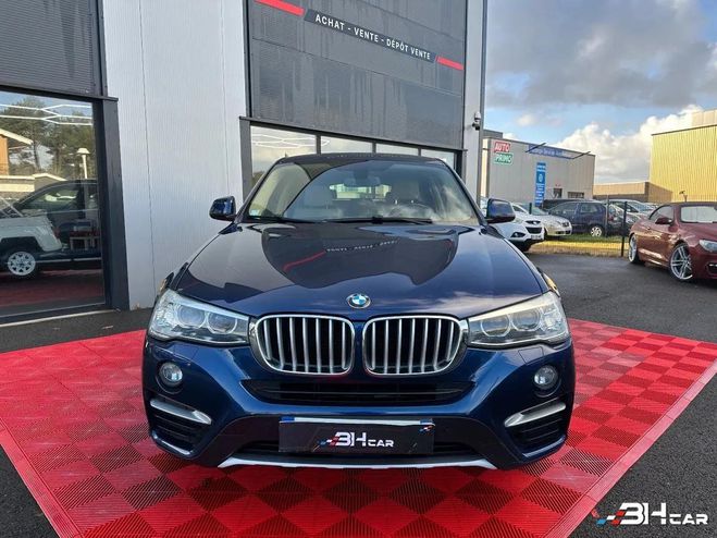 BMW X4 2.0 D 190 XDRIVE Bleu de 2015