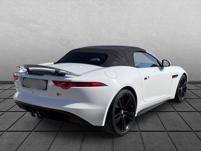 Jaguar F-Type F.TYPE Cabriolet 3.0i V6 - BVA Quickshif BLANC de 2017