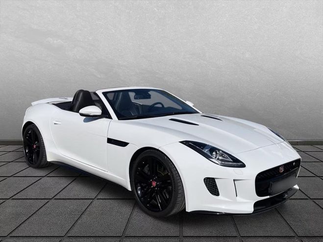 Jaguar F-Type F.TYPE Cabriolet 3.0i V6 - BVA Quickshif BLANC de 2017