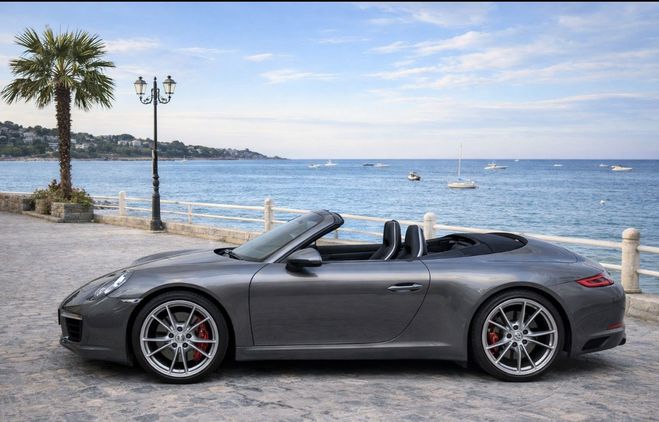 Porsche 911 991 S cabriolet Gris Anthracite de 2016