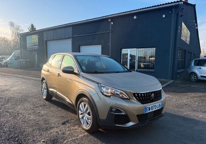 Cliquer pour voir la photo suivante Peugeot 3008 II 1.6 BlueHDi S&S 120 cv Doré de 2017