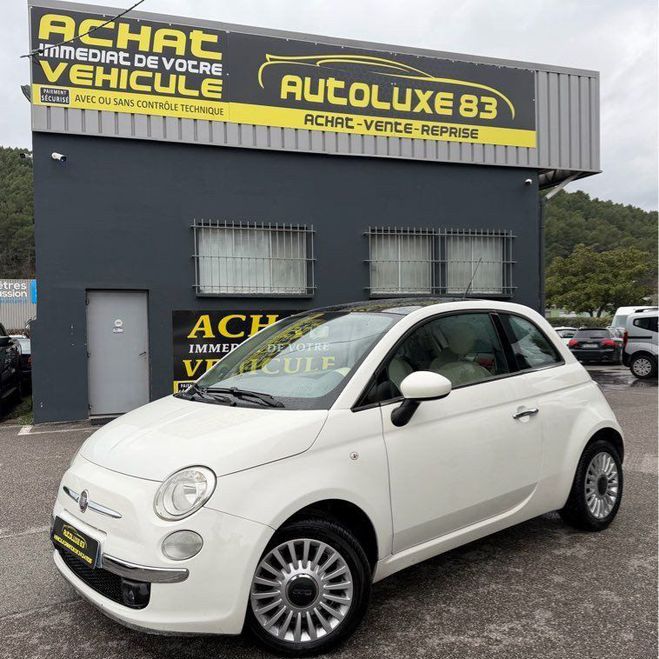 Fiat 500 1.2 mpi 69 cv boite automatique garantie Blanc de 2011
