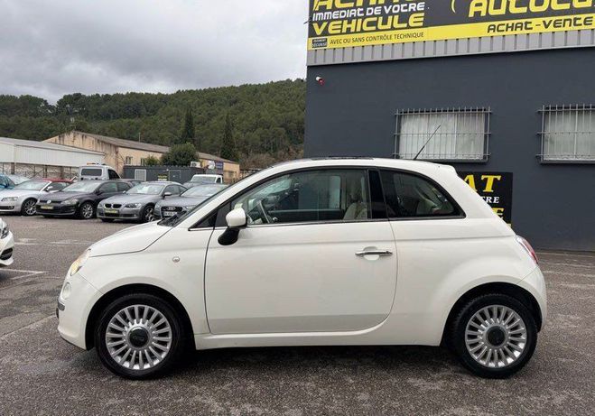 Fiat 500 1.2 mpi 69 cv boite automatique garantie Blanc de 2011