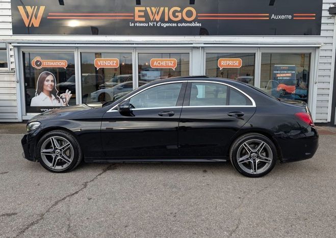 Mercedes Classe C 220d 194ch amg line 4matic bva 9g tronic Noir de 2018