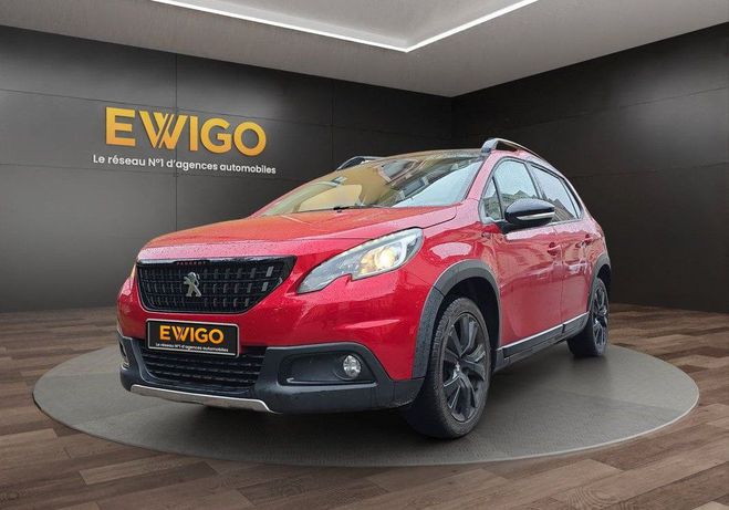 Peugeot 2008 generation-i 1.6 bluehdi 120 gt line sta Rouge de 2017