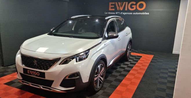 Cliquer pour voir la photo suivante Peugeot 3008 GENERATION-II 2.0 BLUEHDI 180 GT BVA DIS Blanc de 2017