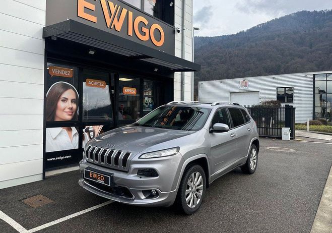 Jeep Cherokee 2.2 crd 200ch awd overland + toit ouvran Gris de 2017