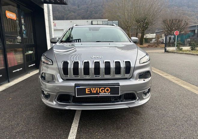 Jeep Cherokee 2.2 crd 200ch awd overland + toit ouvran Gris de 2017