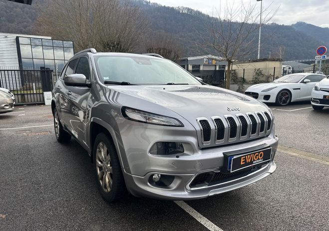Jeep Cherokee 2.2 crd 200ch awd overland + toit ouvran Gris de 2017