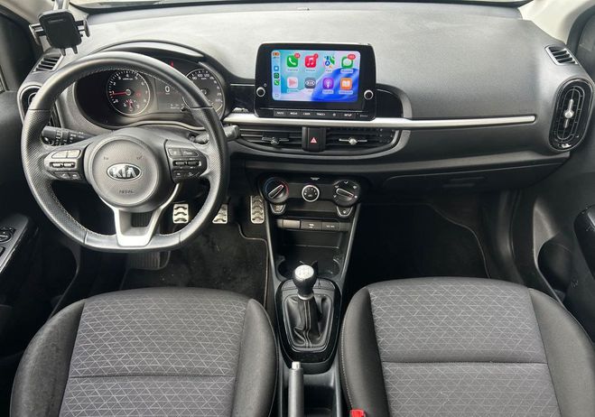 Kia Picanto 1.2 mpi 85ch gt line apple carplay sans  Gris de 2021