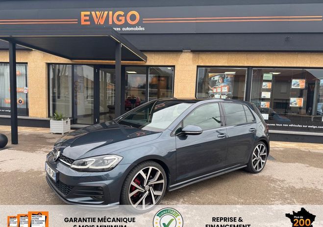 Volkswagen Golf vii 2.0 tdi 184ch bluemotion technology  Gris de 2017