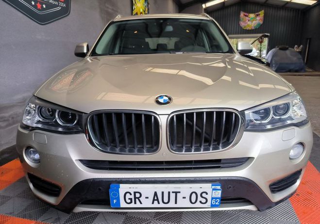 BMW X3 20D 190cv BVA X-DRIVE LOUNGE PLUS 101000 Gris de 2014