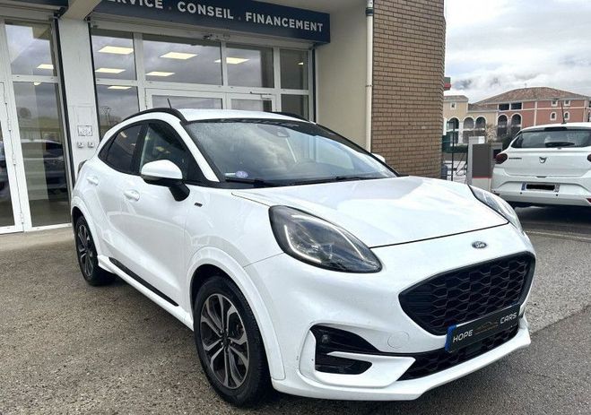 Ford Puma 1.0 ECOBOOST 125CH MHEV ST-LINE Blanc de 2020
