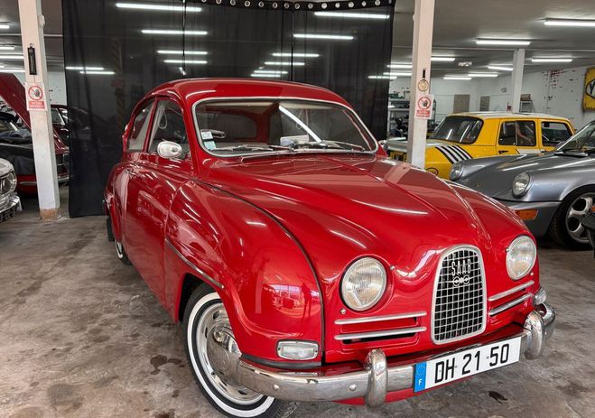 Cliquer pour voir la photo suivante Saab 96 841 cm3 Rouge de 1964