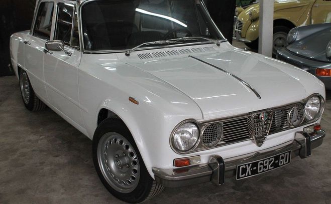 Alfa romeo Giulia 1600 alfaholics Blanc de 1969