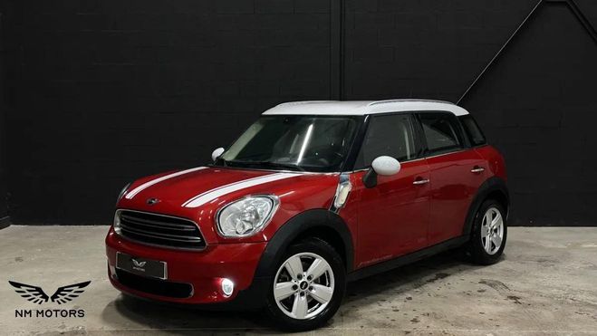 Mini Countryman 1.6 D 110 COOPER CHILI Rouge de 2017