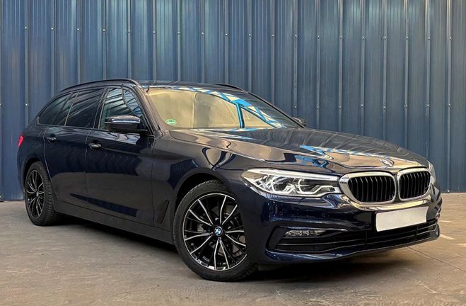 BMW Serie 5 TOURING 2.0 520 D 190 SPORT BVA - Garant Bleu de 2018