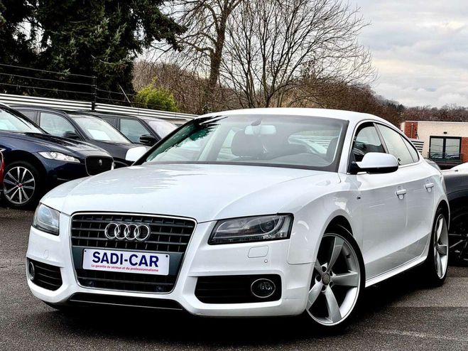 Audi A5 Sportback 2.0 TDi 163cv S LINE PROBLEM M Blanc de 