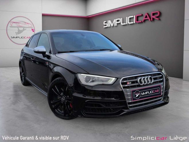 Cliquer pour voir la photo suivante Audi S3 Sportback 2.0 TFSI Quattro Noir Métallisé de