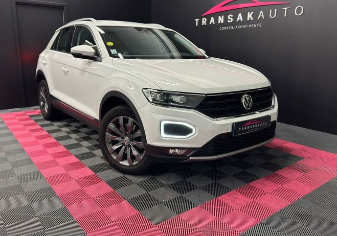 Volkswagen T Roc 2.0 TDI 150ch DSG7 Carat Exclusive PREMI Blanc de 2020