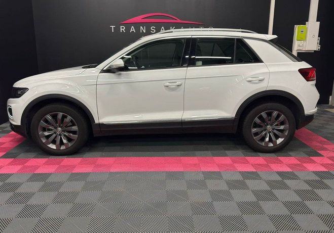 Volkswagen T Roc 2.0 TDI 150ch DSG7 Carat Exclusive PREMI Blanc de 2020