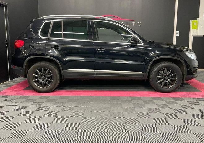 Volkswagen Tiguan 2.0 TDI 177ch BlueMotion Carat 4Motion T Noir de 2013