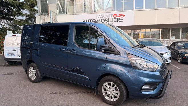 Ford Transit 2.0 TDCI Ecoblue Turbo am�nag� par INDIA Bleu de 2021