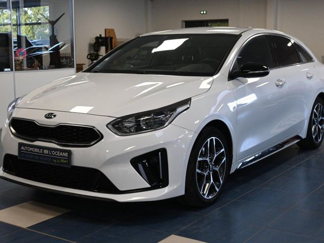 Cliquer pour voir la photo suivante Kia ProCeed 1.4 T-GDI 140 ch ISG DCT7 GT Line Blanc de 2020