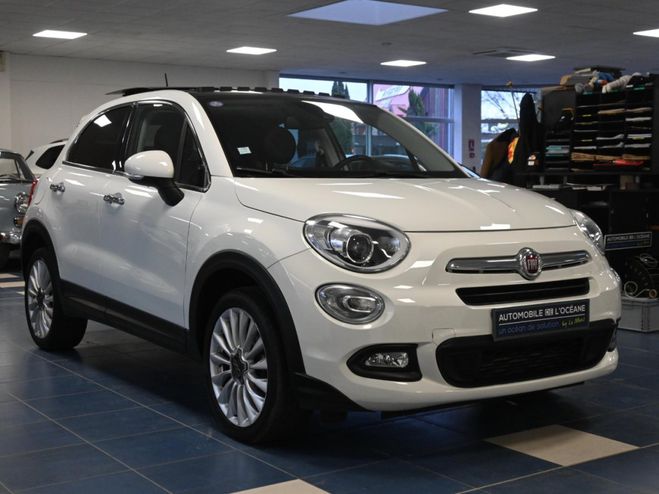 Fiat 500X 1.4 MultiAir 140 ch Lounge Blanc de 2015