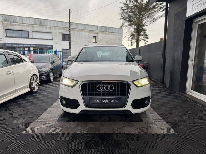 Audi Q3 2.0 TDI 140 ch Quattro Attraction S tron Blanc de 2015