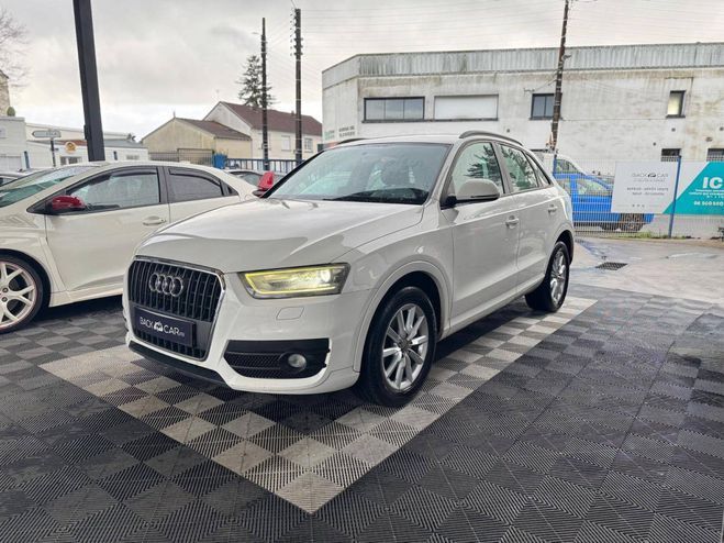Audi Q3 2.0 TDI 140 ch Quattro Attraction S tron Blanc de 2015