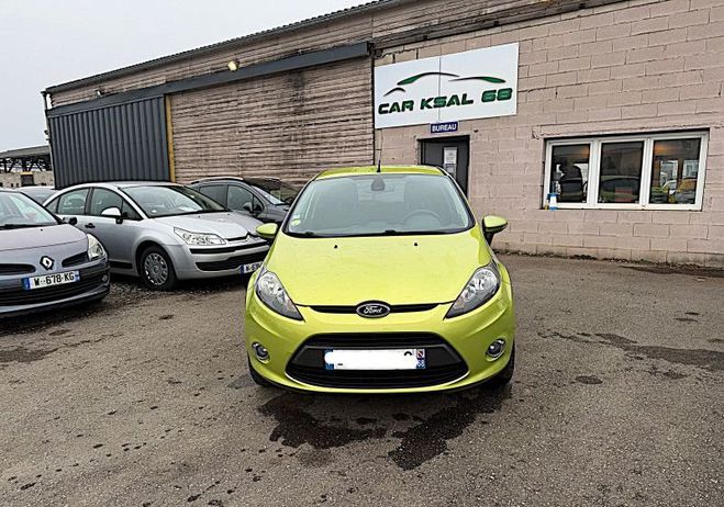 Ford Fiesta 1.4 TDCI 70CH FAP TITANIUM 5P Vert de 2012