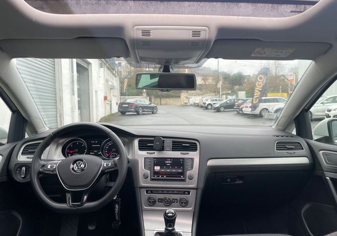 Volkswagen Golf vii 1.6l tdi 110ch bluemotion confortlin Blanc de 2016