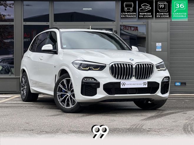 Cliquer pour voir la photo suivante BMW X5 xDrive 30d - M Sport - Toit ouvrant - af BLANC ALPIN UNIE de 2018