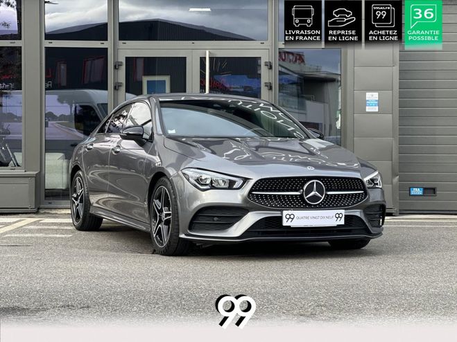 Mercedes Classe CLA CLASSE 200 - BV 7G-DCT BERLINE- BM 118 A GRIS FONCE de 2022