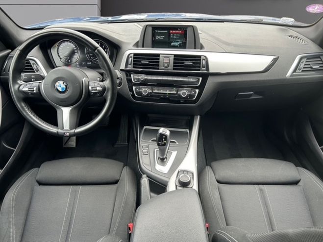 BMW Serie 1 F20 LCI2 118i 136 ch BVA8 M Sport Si�ges Bleu de 2018