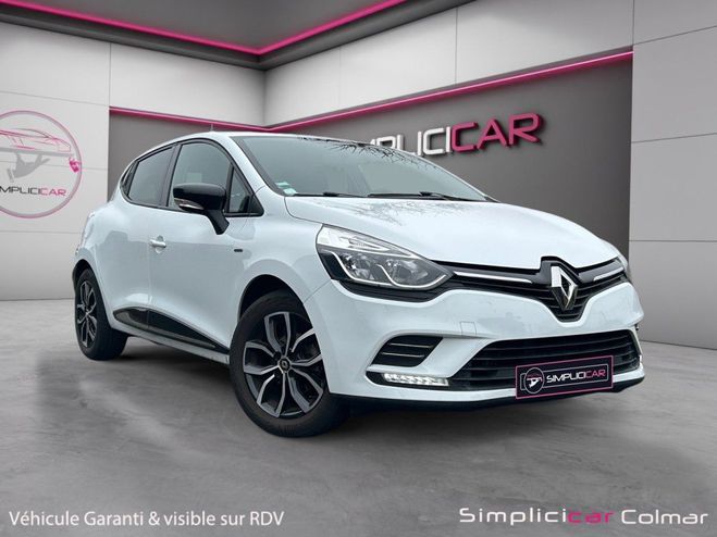 Cliquer pour voir la photo suivante Renault Clio IV TCe 75 E6C Limited Garantie 12 Mois Blanc de 2018