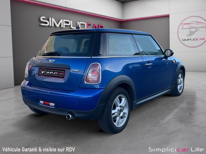 Mini One HATCH R56 1.6 D - 90 Bleu de 2011