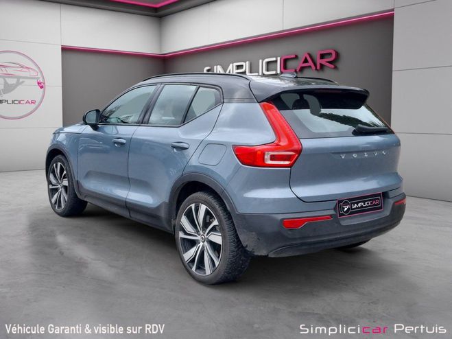 Volvo XC40 P8 Recharge AWD 408 ch 1EDT R-Design toi Gris de 2020