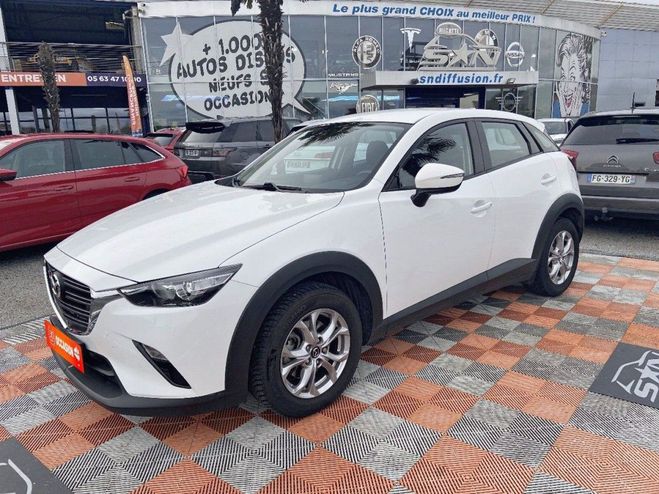 Cliquer pour voir la photo suivante Mazda Cx 3 2.0 SKYACTIV G 121 ELEGANCE Blanc de 2021